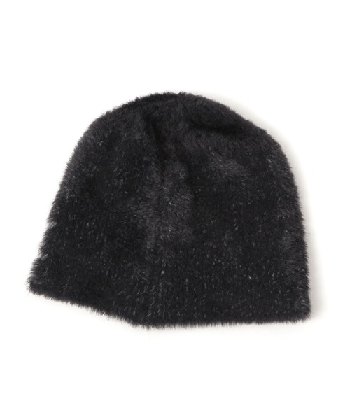 3.3 Field Trip （3.3フィールドトリップ）の「3.3 Field Trip／シャギーロゴビーニー（ニットキャップ/ビーニー・レディース・ブラウン/ブラック・FREE）」の7枚目の写真