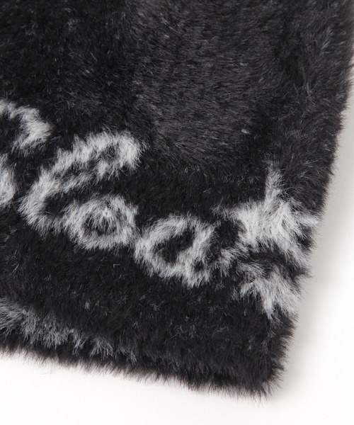 3.3 Field Trip （3.3フィールドトリップ）の「3.3 Field Trip／シャギーロゴビーニー（ニットキャップ/ビーニー・レディース・ブラウン/ブラック・FREE）」の9枚目の写真