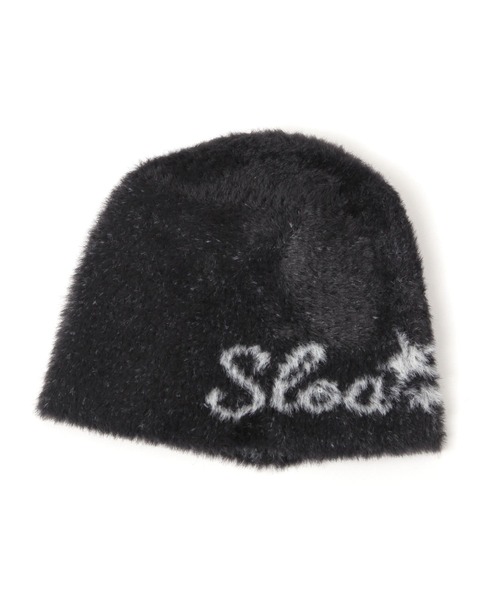 3.3 Field Trip （3.3フィールドトリップ）の「3.3 Field Trip／シャギーロゴビーニー（ニットキャップ/ビーニー・レディース・ブラウン/ブラック・FREE）」の6枚目の写真