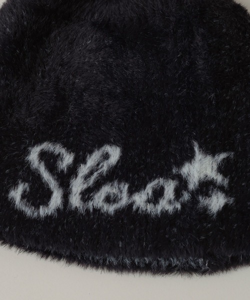 3.3 Field Trip （3.3フィールドトリップ）の「3.3 Field Trip／シャギーロゴビーニー（ニットキャップ/ビーニー・レディース・ブラウン/ブラック・FREE）」の10枚目の写真