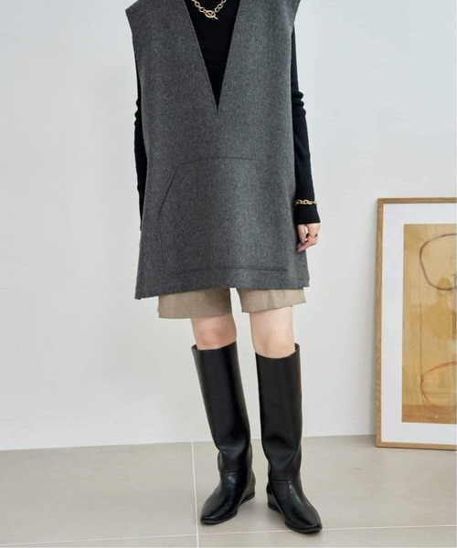 ルタロン 2cmワイドシャフトロングブーツ 追加5》2cmワイドシャフトロングブーツ（ブーツ）｜LE TALON（ルタロン