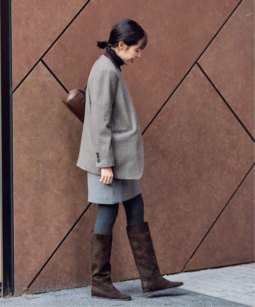 追加5》2cmワイドシャフトロングブーツ（ブーツ）｜LE TALON（ルタロン