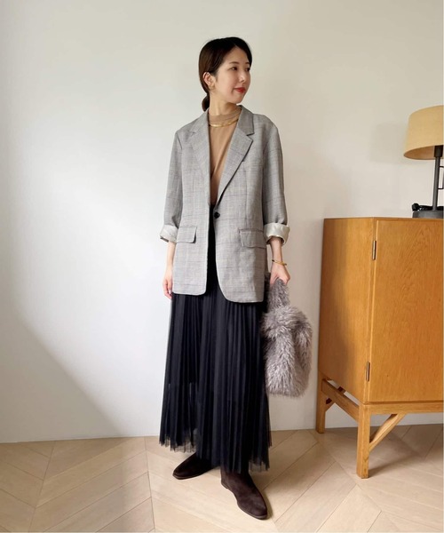 LE TALON（ルタロン）の「《追加5》2cmワイドシャフトロングブーツ（ブーツ・レディース・ブラック系その他/ブラウン・X-LARGE/LARGE/MEDIUM/SMALL/X-SMALL）」の15枚目の写真