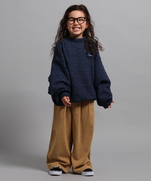 GEORGE'S（ジョージズ）の「【KIDS】コールワイドパンツ（その他パンツ・キッズ・カーキ/ベージュ・110/130/150）」の2枚目の写真