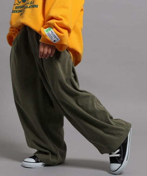 GEORGE'S（ジョージズ）の「【KIDS】コールワイドパンツ（その他パンツ・キッズ・カーキ/ベージュ・110/130/150）」の15枚目の写真