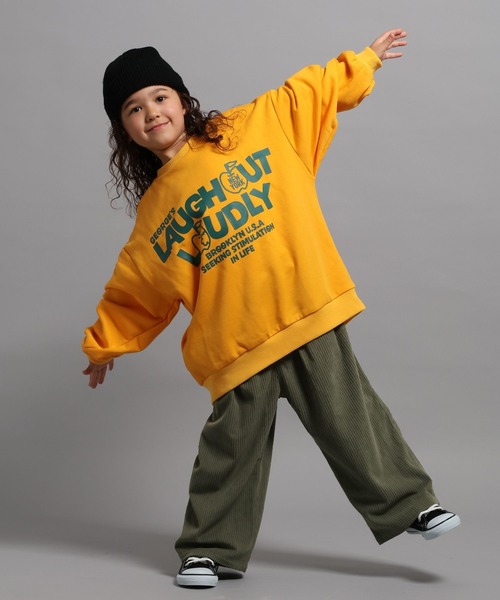 GEORGE'S（ジョージズ）の「【KIDS】コールワイドパンツ（その他パンツ・キッズ・カーキ/ベージュ・110/130/150）」の19枚目の写真