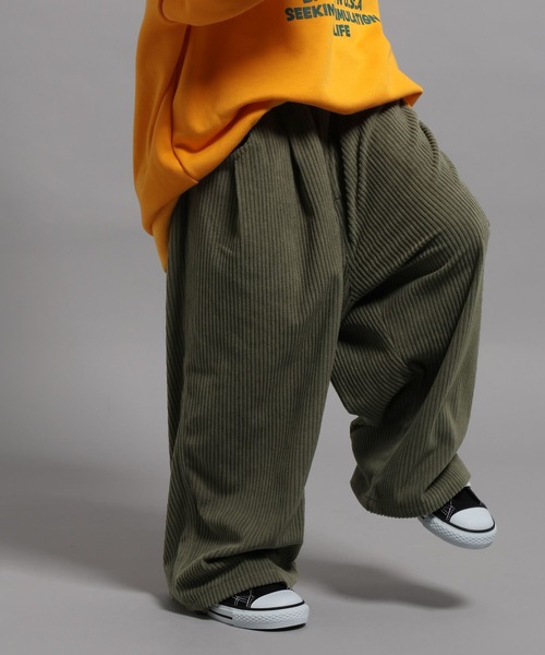 GEORGE'S（ジョージズ）の「【KIDS】コールワイドパンツ（その他パンツ・キッズ・カーキ/ベージュ・110/130/150）」の14枚目の写真