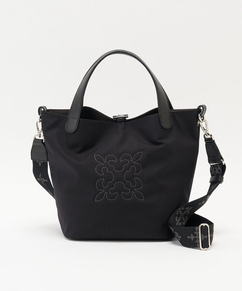 russet（ラシット）の「コーデュラナイロン2WAYタウントートバッグ（トートバッグ・レディース・ブラック/グレイッシュベージュ/グレー/ダークブラウン・FREE）」の20枚目の写真