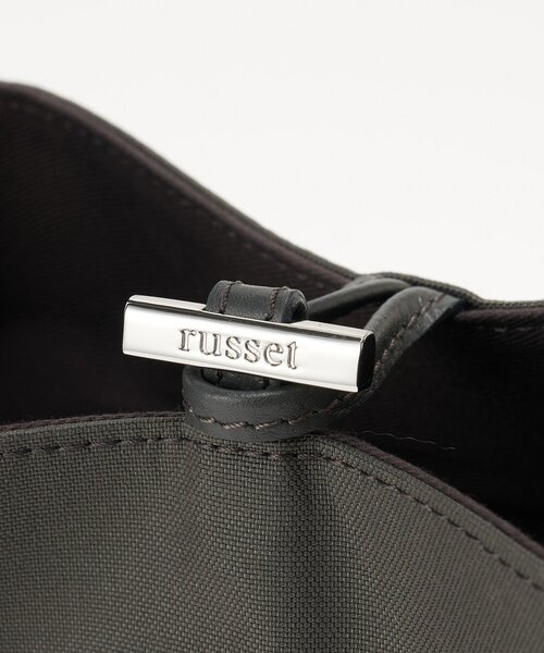 russet(ラシット)の「コーデュラナイロン2WAYミニトートバッグ(トートバッグ・レディース・ブラック/グレー/グレイッシュベージュ・FREE)」の19枚目の写真