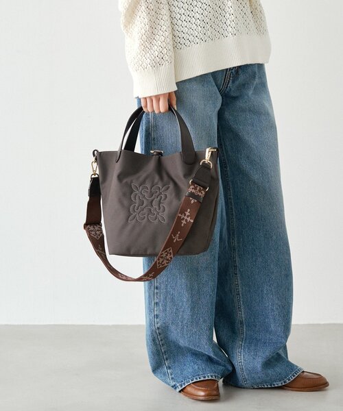 コーデュラナイロン2WAYミニトートバッグ（トートバッグ）｜russet