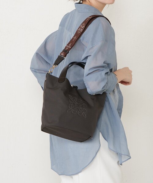 コーデュラナイロン2WAYミニトートバッグ（トートバッグ）｜russet