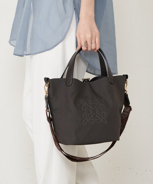 コーデュラナイロン2WAYミニトートバッグ（トートバッグ）｜russet