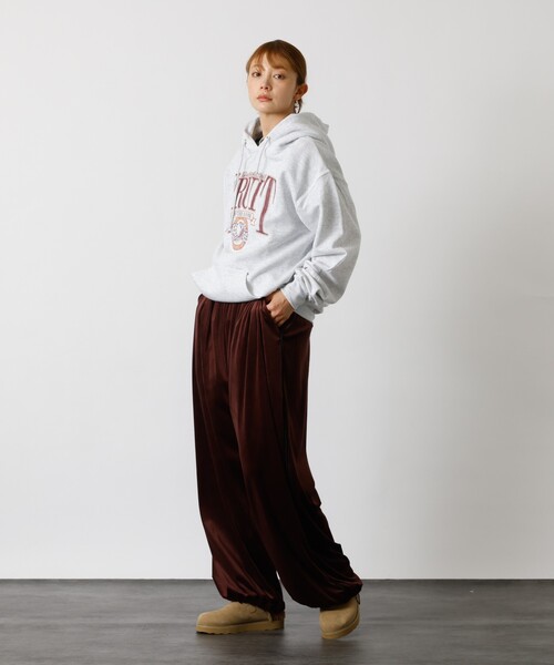 FRUIT OF THE LOOM(フルーツオブザルーム)の「【FRUIT OF THE LOOM/フルーツ・オブ・ザ・ルーム】PRINT HOOD8/プリントフーディー/ユニセックス【WEB限定】(パーカー・メンズ・ブラック/ホワイト/ワイン・XL/M/L)」の18枚目の写真