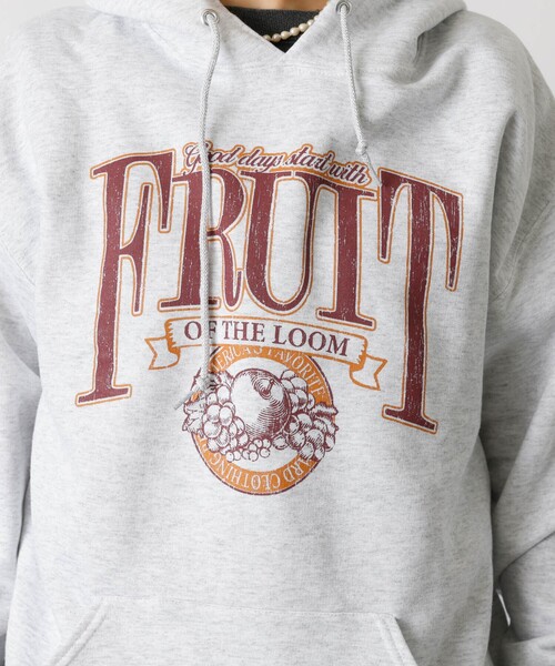 FRUIT OF THE LOOM(フルーツオブザルーム)の「【FRUIT OF THE LOOM/フルーツ・オブ・ザ・ルーム】PRINT HOOD8/プリントフーディー/ユニセックス【WEB限定】(パーカー・メンズ・ブラック/ホワイト/ワイン・XL/M/L)」の19枚目の写真