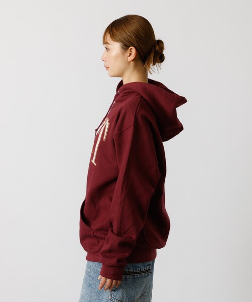 FRUIT OF THE LOOM(フルーツオブザルーム)の「【FRUIT OF THE LOOM/フルーツ・オブ・ザ・ルーム】PRINT HOOD8/プリントフーディー/ユニセックス【WEB限定】(パーカー・メンズ・ブラック/ホワイト/ワイン・XL/M/L)」の13枚目の写真