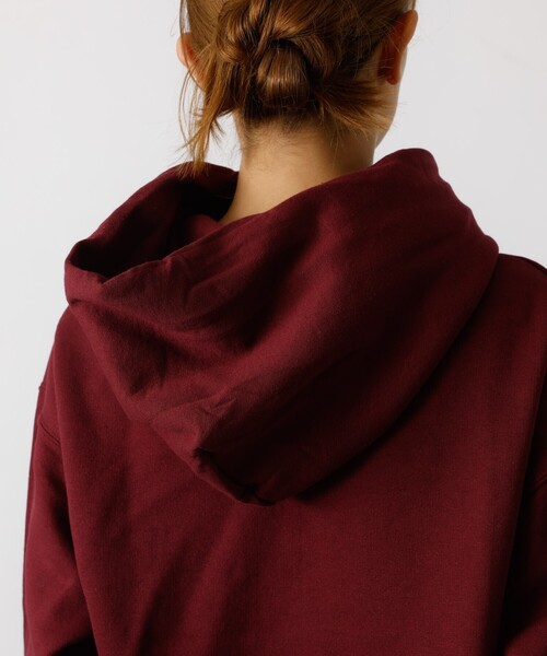 FRUIT OF THE LOOM(フルーツオブザルーム)の「【FRUIT OF THE LOOM/フルーツ・オブ・ザ・ルーム】PRINT HOOD8/プリントフーディー/ユニセックス【WEB限定】(パーカー・メンズ・ブラック/ホワイト/ワイン・XL/M/L)」の6枚目の写真