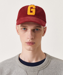 GOLDEN SNSHINE（ゴールデン サンシャイン）の「Corduroy G-logo 5p cap_Red（キャップ）」
