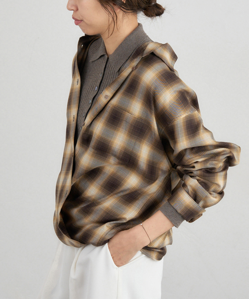 イエナ IENA シャツ イエナ 完売品 ショートビーバーシャツブルゾン