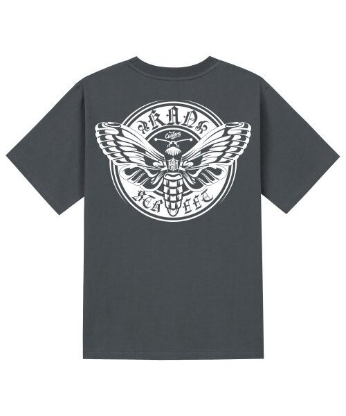 KAN6312(カン6312)の「KTG0136 ノースモス 半袖Tシャツ - グレー(Tシャツ/カットソー・メンズ・その他・SMALL/MEDIUM/LARGE/X-LARGE)」の1枚目の写真