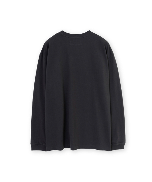 BROWNYARD(ブラウンヤード)の「ワンデイロングスリーブ、チャコール(Tシャツ/カットソー・レディース・その他・3/4/5/6)」の2枚目の写真