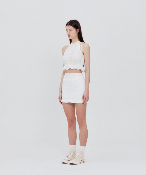 NOT YOUR ROSE(ノットユアローズ)の「クラーラトップ(アイボリー)(Tシャツ/カットソー・レディース・その他・SMALL/MEDIUM)」の3枚目の写真