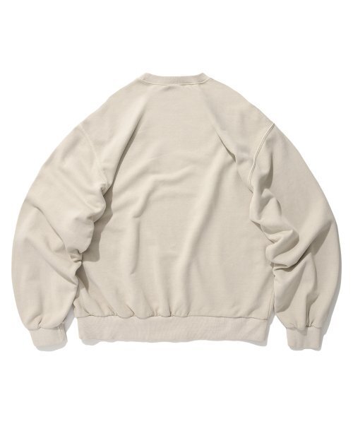 suade（スエード）の「ROCK DEAD SKULL CREWNECK [PIGMENT BEIGE]（スウェット・レディース・その他・MEDIUM/LARGE/X-LARGE）」の2枚目の写真