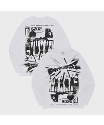カートゥーンバスケットボールTシャツホワイト