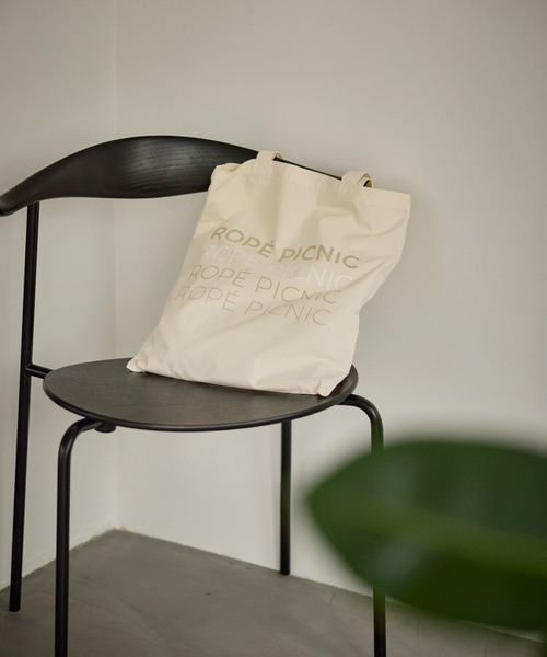 ROPE' PICNIC（ロペピクニック）の「ロゴトートバッグ（トートバッグ・レディース・ネイビー/ベージュ/ピンク・FREE）」の5枚目の写真