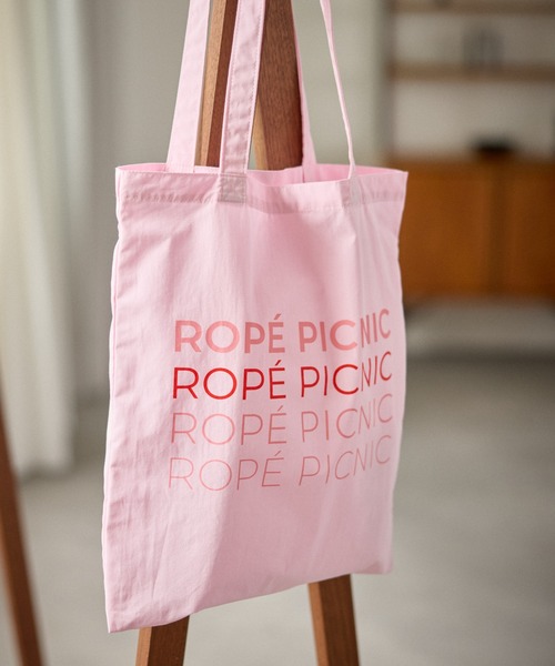 ROPE' PICNIC（ロペピクニック）の「ロゴトートバッグ（トートバッグ・レディース・ネイビー/ベージュ/ピンク・FREE）」の11枚目の写真