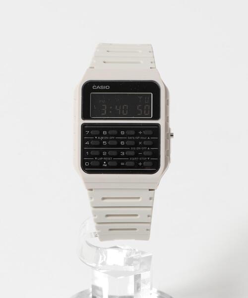 CASIO(カシオ)の「CASIO CA-53WF(アナログ腕時計・メンズ・アイボリー・FREE)」の2枚目の写真