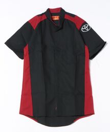 RED KAP(���b�h�L���b�v)�́yW�z�yit�z�yPH3�z�yRED KAP/���b�h�L���b�v�zToyota Short Sleeve Ripstop Technician Shirt SY24TT(�V���c/�u���E�X)