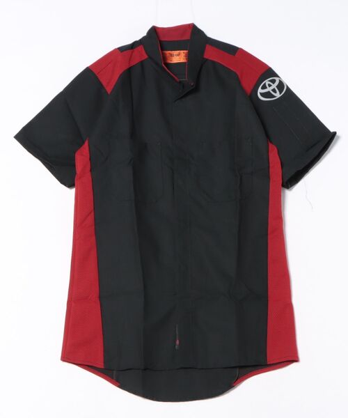 Toyota Short Sleeve Ripstop Technician Shirt SY24TT — рубашка-техник с коротким рукавом (RED KAP) [W it PH3]