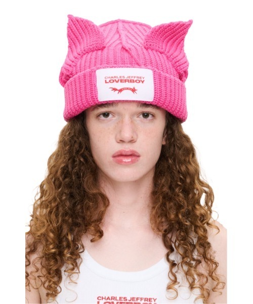 CHARLES JEFFREY LOVERBOY PUNK EARS ビーニー Charles Jeffrey LOVERBOY◇チャンキーパンクイヤービーニー (Charles