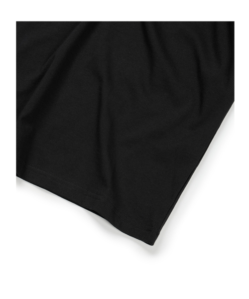 ETCE(イーティーシーイー)の「(BASE) SNAP SLEEVE HENLEY NECK TEE (BLACK)(Tシャツ/カットソー・メンズ・その他・X-LARGE/MEDIUM/LARGE)」の7枚目の写真