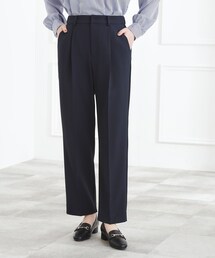 grove（グローブ）の「【マシンウォッシュ/防シワ/S-3L】着回しできるカセット服テーパードパンツ（その他パンツ）」