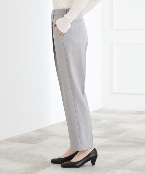 grove（グローブ）の「【マシンウォッシュ/防シワ/S-3L】着回しできるカセット服テーパードパンツ（その他パンツ・レディース・ネイビー/グレー・02/03/05/04/01）」の13枚目の写真