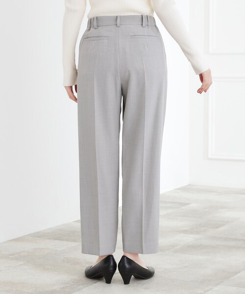 grove（グローブ）の「【マシンウォッシュ/防シワ/S-3L】着回しできるカセット服テーパードパンツ（その他パンツ・レディース・ネイビー/グレー・02/03/05/04/01）」の14枚目の写真