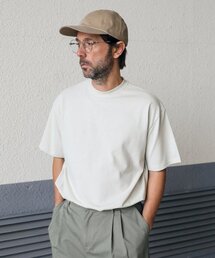 ESN（イーエスエヌ）の「プレミアムシングルセミオーバーフィットTシャツライトベージュ（Tシャツ/カットソー）」