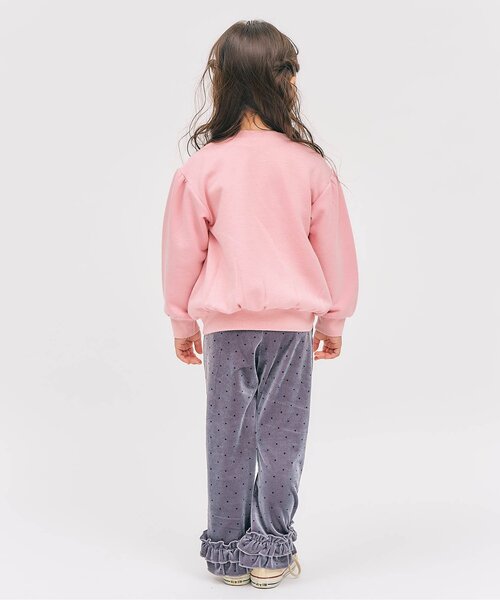 apres les cours（アプレレクール）の「3柄GIRLS立体モチーフトレーナー_ジュニア対応（スウェット・キッズ・ピンク/アイボリー/ラベンダー・140/130/120/110/100/90/80）」の17枚目の写真