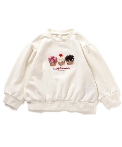 apres les cours（アプレレクール）の「3柄GIRLS立体モチーフトレーナー_ジュニア対応（スウェット・キッズ・ピンク/アイボリー/ラベンダー・140/130/120/110/100/90/80）」の19枚目の写真