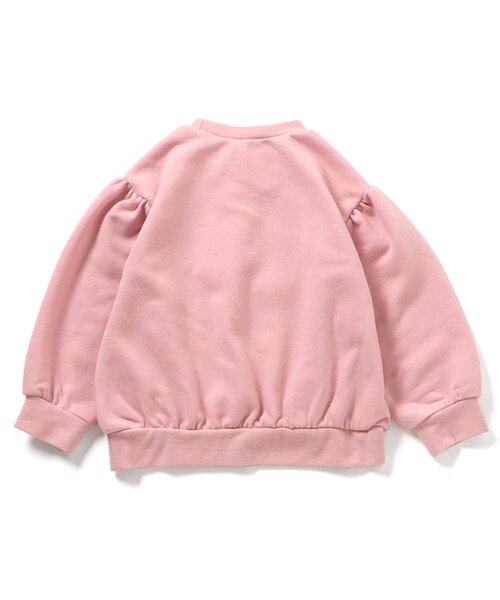 apres les cours（アプレレクール）の「3柄GIRLS立体モチーフトレーナー_ジュニア対応（スウェット・キッズ・ピンク/アイボリー/ラベンダー・140/130/120/110/100/90/80）」の5枚目の写真