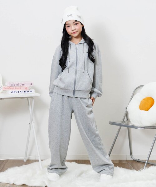 algy（アルジー）の「メタルりぼんニット帽（ニットキャップ/ビーニー・キッズ・オフホワイト/ブラック・FREE）」の13枚目の写真