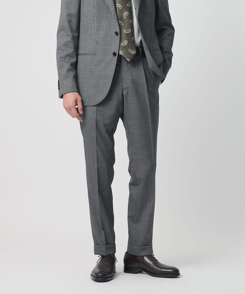 ピンチェック 3ボタン スーツ S‐MODEL（スーツセット）｜UNITED