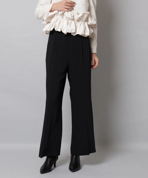 CADUNE（カデュネ）の「イージー美脚パンツ（その他パンツ・レディース・ホワイト/ライトブルー/ブラック・34/36/38）」の2枚目の写真