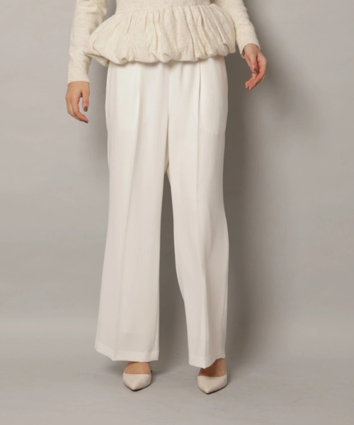 CADUNE（カデュネ）の「イージー美脚パンツ（その他パンツ・レディース・ホワイト/ライトブルー/ブラック・34/36/38）」の21枚目の写真