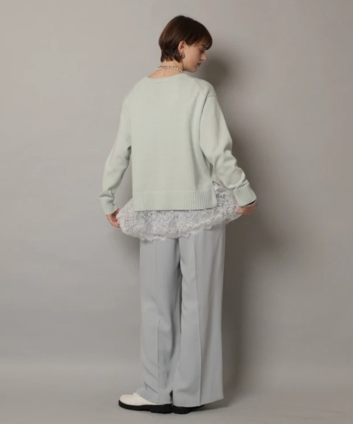 CADUNE（カデュネ）の「イージー美脚パンツ（その他パンツ・レディース・ホワイト/ライトブルー/ブラック・34/36/38）」の20枚目の写真