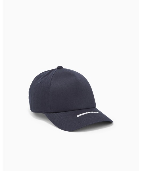 EMPORIO ARMANI(エンポリオアルマーニ)の「<オンライン限定>【エンポリオ アルマーニ】ベースボールキャップ キャンバス 刺繍ロゴ(キャップ・メンズ・ブラウン/ネイビー・FREE)」の7枚目の写真