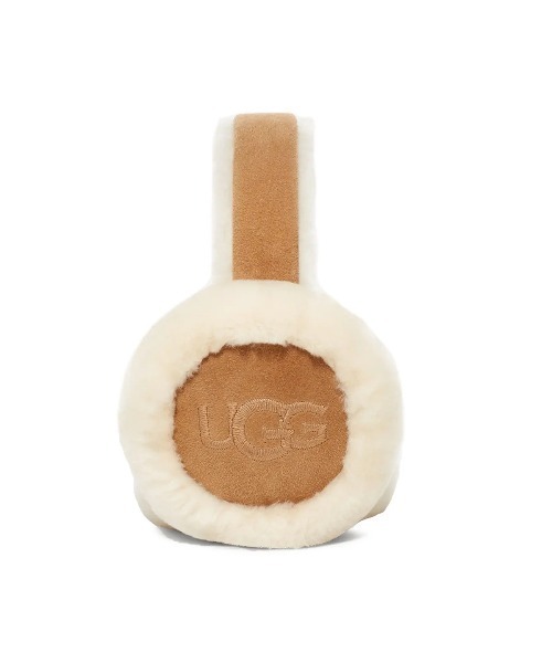 UGG（アグ）の「シープスキン UGG 刺繍ロゴイヤーマフ W SHEEPSKIN