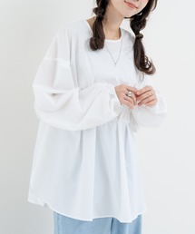 refinedworks | 【refinedworks】ふんわり袖 で魅せる、主役級 ブラウス(シャツ/ブラウス)