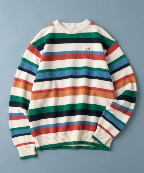 HANGTEN(ハンテン)の「【HANGTEN /ハンテン】MULTI Sweater(ニット/セーター・メンズ・ブラック/ホワイト・LARGE/MEDIUM)」の2枚目の写真